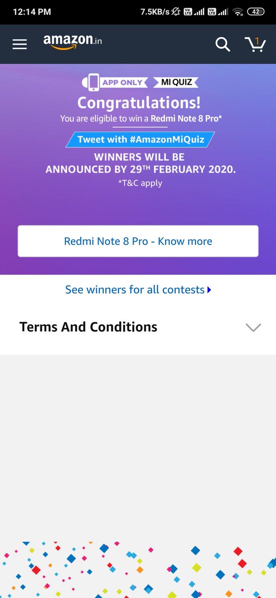 SonuKum16801774's tweet photo. #AmazonMiQuiz https://t.co/NM7aDtwu6z