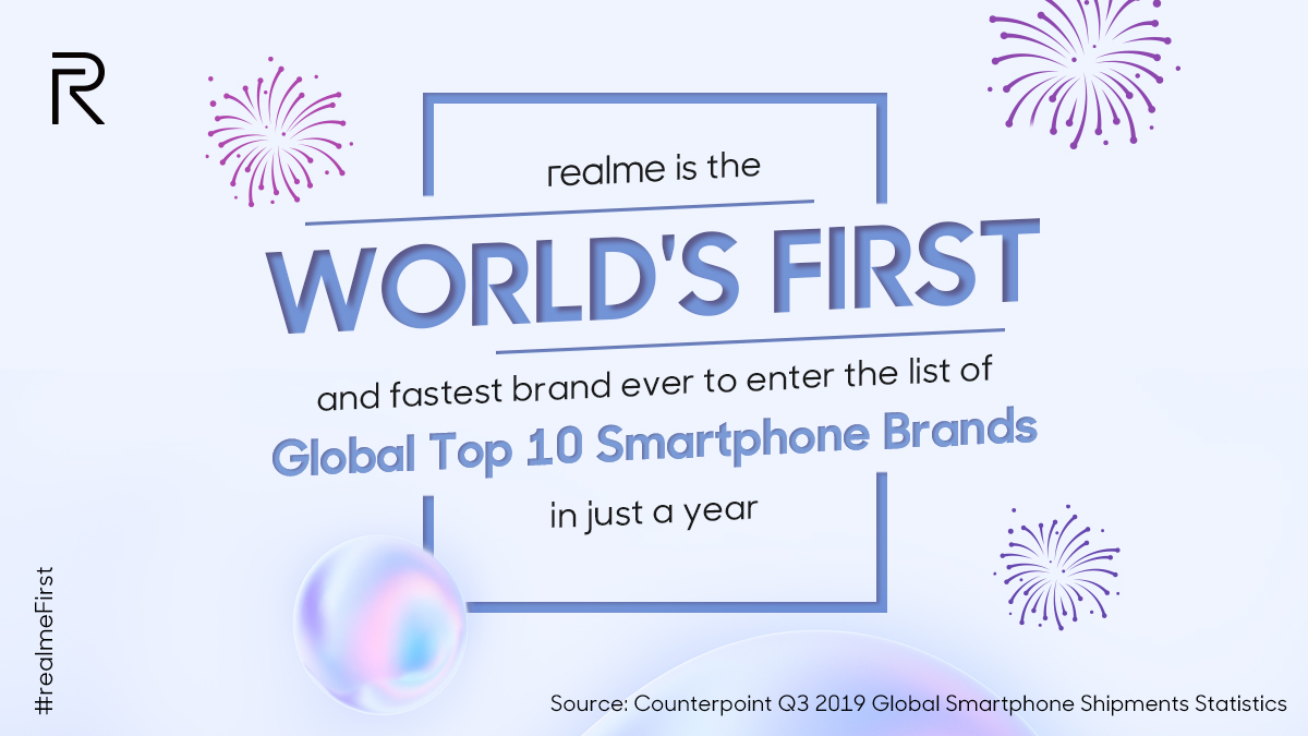 Realme With Our Consistent Efforts There Have Been Numerous Feats Achieved By Realmefirst Than Any Other Smartphone Brand In The Industry This Is The Reason Why Realme Has Become The