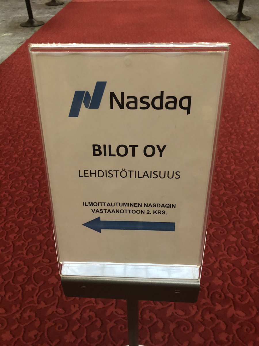 zijoittaja's tweet image. Ei mitään hirveetä ruuhkaa täällä Pörssin eteisessä...#bilot