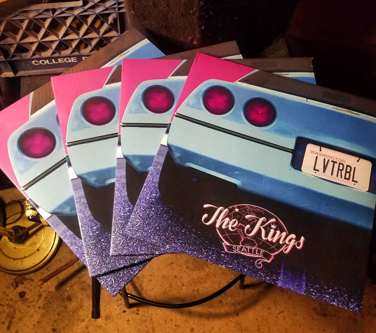 TheKingsSeattle's tweet image. Hot off the presses! Release party Feb 21st @ConorByrnePub  #vinyl #Seattle