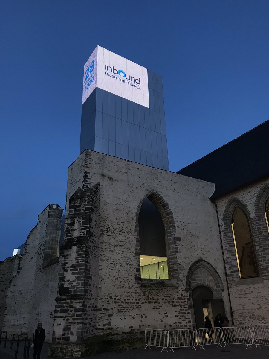 C’est parti pour #imf20 ! <a href="/we_are_inbound/">Intelligence Marketing Day</a>