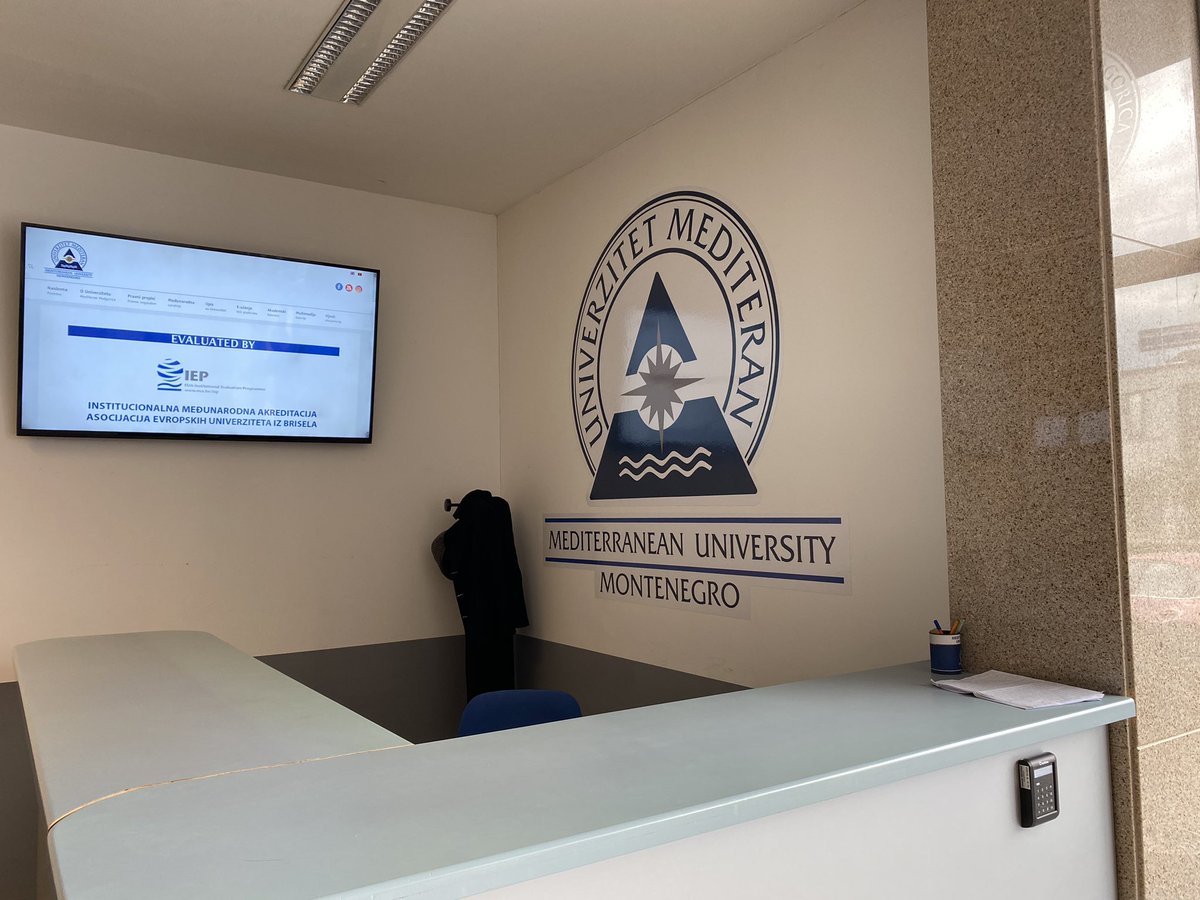 pablo_vercet's tweet photo. In Montenegro for a new mobility in Mediterranean University @ITCOM2019a2021 @sepiegob @ceedcv @GVAeducacio #KA107 #ErasmusplusES @MDonosoArevalo @elena_ortiz @vte_pascual5 https://t.co/x77pVAzOtp