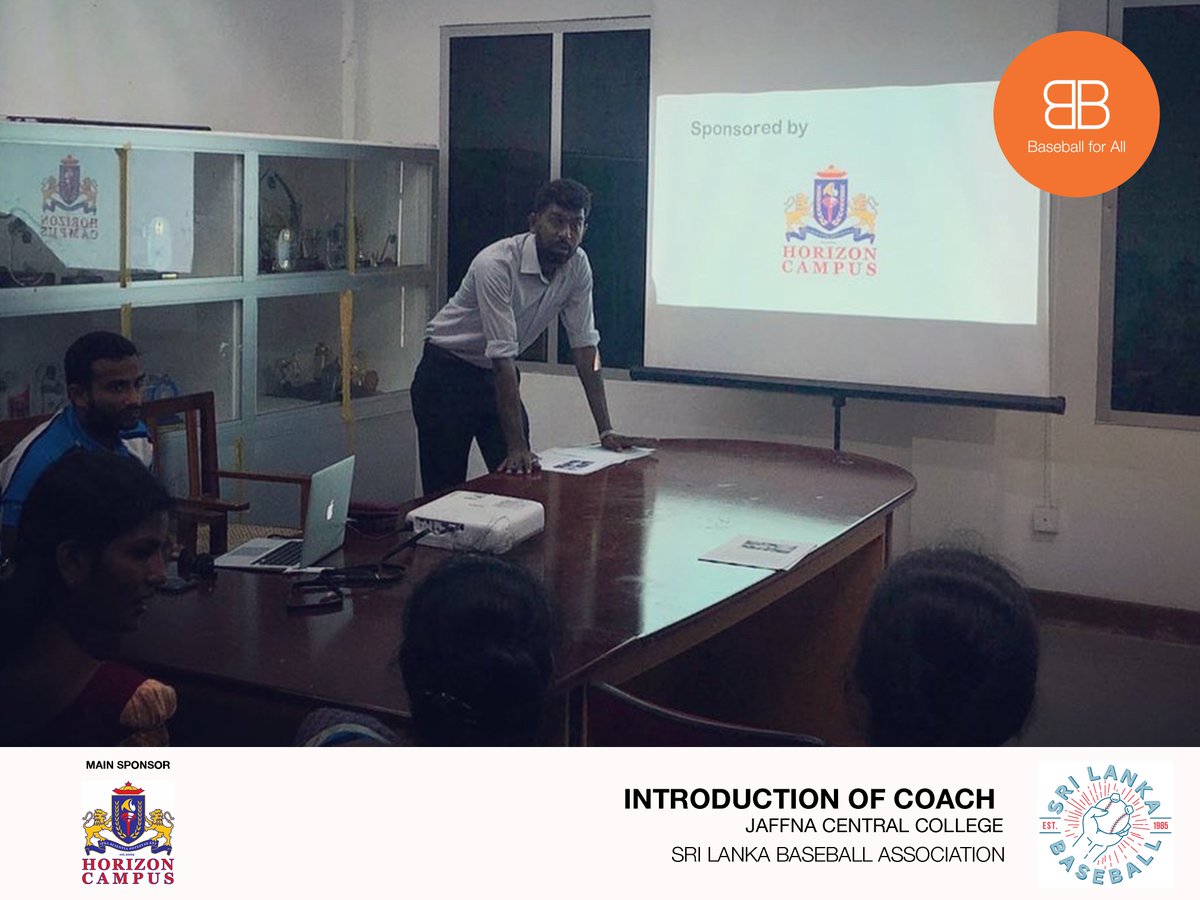 slabsa1's tweet photo. We introduced a full time Baseball coach to the Jaffna District today.
We introduced a full-time Baseball coach to the Jaffna District today. Girls schools.
He will be starting this historic venture on 1st February 2020. https://t.co/pWbW3dUcn3