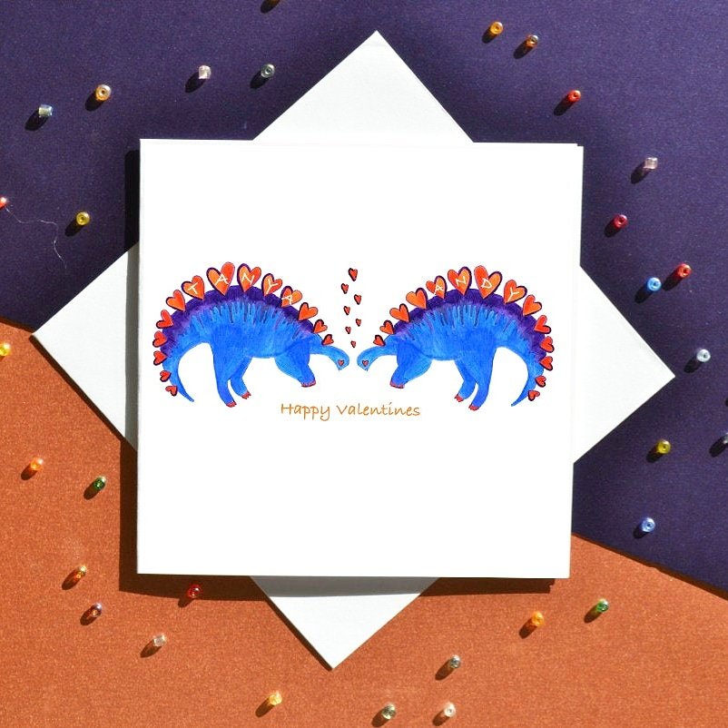 Its been a while since I posted, so to kick off the 1st post of 2020 is my Dinosaur love card, perfect for Valentines. Personliase with the names of you and your partner.
Avaliable from my etsy shop etsy.com/uk/shop/BearDe…
#ValentinesDay #valentines #ValentinesDay2020