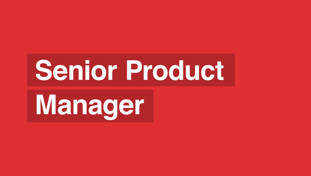 Senior Product Manager