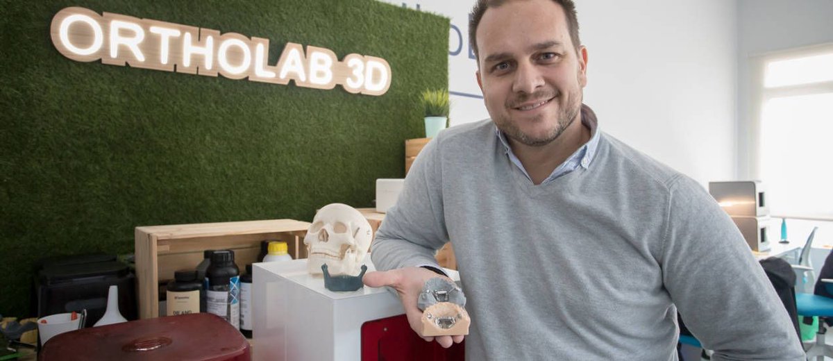 PlazaInnova's tweet photo. #Emprendedores Manuel Milán (@OrthoLab_es), de los inicios en una mesa de camping a atender 5.000 clínicas dentales https://t.co/IJrnIWpcGd https://t.co/9tdxUHIpJ8