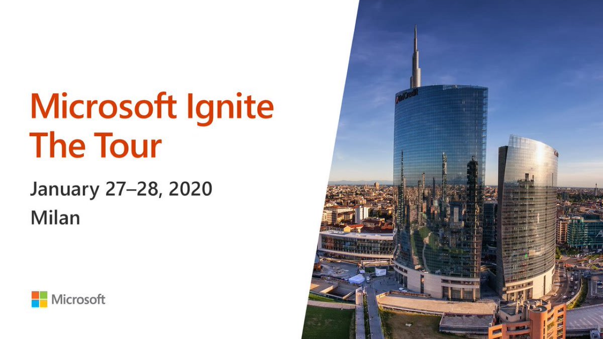 FARNetworks's tweet photo. #MSIgniteTheTour #Milano, ti interessa il tema della #collaboration @Microsoft? Segui @robertoferazzi che oggi parlerà di Intelligent communications in @MicrosoftTeams e Designing your path from @SkypeBusiness to Teams! https://t.co/oa1SuMuAxV