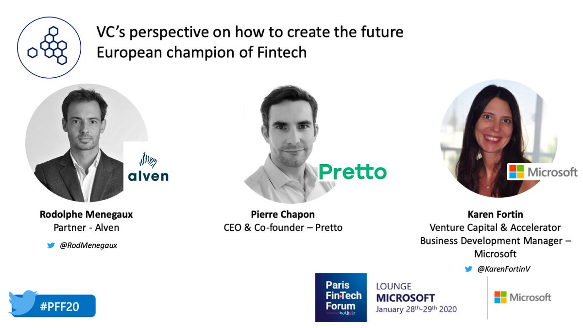 Alven (@alvencap) on Twitter photo Almost there! <a href="/ParisFinForum/">Paris Fintech Forum</a> starts today, and our own <a href="/RodMenegaux/">Rodolphe Menegaux</a> will be joining @helloPretto's Pierre Chapon and <a href="/microsoftfrance/">Microsoft France</a> <a href="/KarenFortinV/">Karen Fortin</a> tomorrow to discuss How to create European champions of Fintech! Join us at Microsoft Lounge on Wed 29th at 3pm! #PFF20 Almost there! <a href="/ParisFinForum/">Paris Fintech Forum</a> starts today, and our own <a href="/RodMenegaux/">Rodolphe Menegaux</a> will be joining @helloPretto's Pierre Chapon and <a href="/microsoftfrance/">Microsoft France</a> <a href="/KarenFortinV/">Karen Fortin</a> tomorrow to discuss How to create European champions of Fintech! Join us at Microsoft Lounge on Wed 29th at 3pm! #PFF20