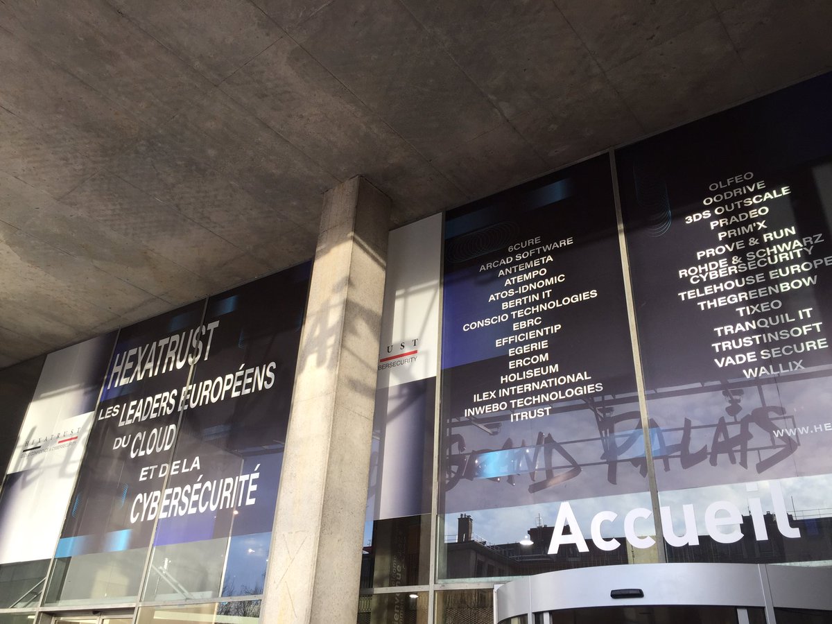 Hexatrust's tweet photo. Le lancement du FIC avec @Hexatrust #MajorPartner et ses 29 pépites technologiques... c’est parti !!
RDV stand A7 sur l’Espace Hexatrust https://t.co/lgPS9rltSm