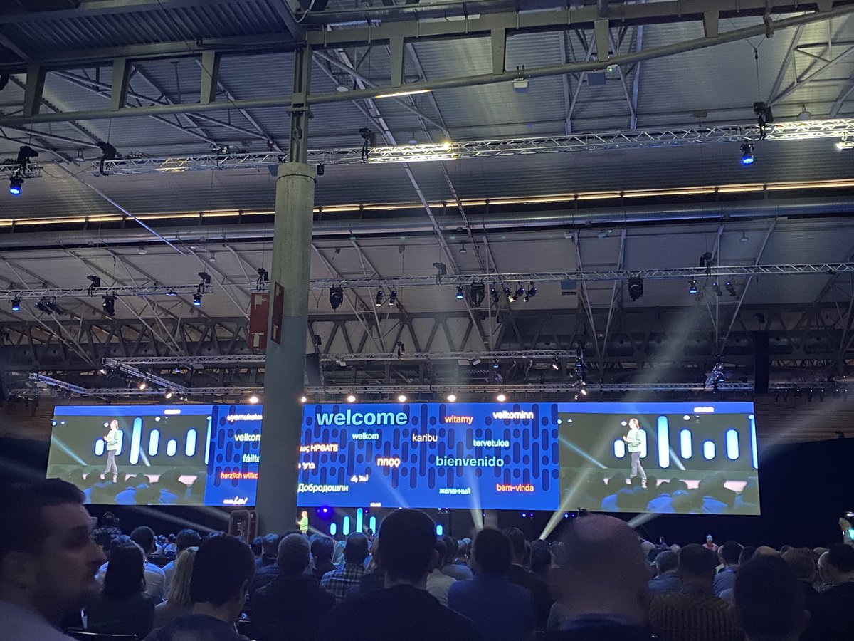 Guille_IngDatos's tweet photo. Keynote #CLEUR https://t.co/FzrhwDJJUA