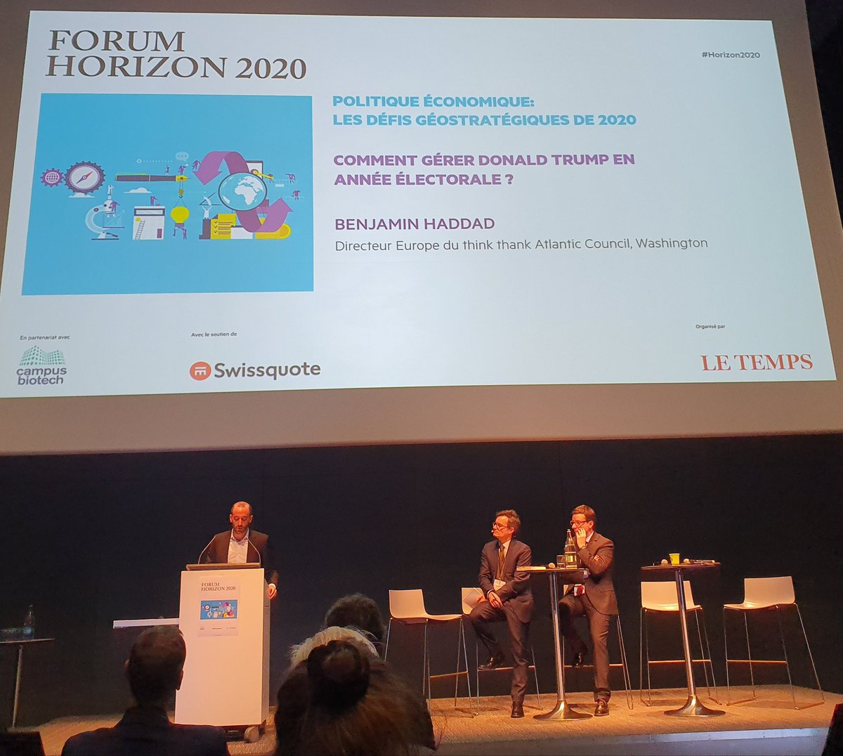 FarnerSR's tweet photo. "Donald Trump, en continuité de Barack Obama, incarne un pays qui doute de sa puissance" @benjaminhaddad #horizon2020 https://t.co/JX1JsoZDiG