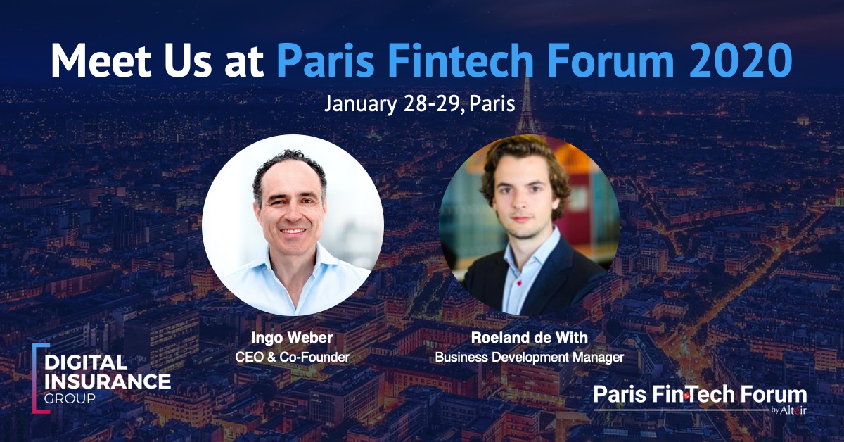Digital Insurance Group (@digeurope) on Twitter photo Today, our team <a href="/ingo_web/">ingoweber.eth</a> and Roeland de With is joining at <a href="/ParisFinForum/">Paris Fintech Forum</a>, a 2-day event full of insightful discussions on re-shaping the #Fintech industry. <a href="/ingo_web/">ingoweber.eth</a> is speaking tomorrow the 29th, so don't forget to join!
#digitalinsurance #insurtech #bancassurance #LeapForward Today, our team <a href="/ingo_web/">ingoweber.eth</a> and Roeland de With is joining at <a href="/ParisFinForum/">Paris Fintech Forum</a>, a 2-day event full of insightful discussions on re-shaping the #Fintech industry. <a href="/ingo_web/">ingoweber.eth</a> is speaking tomorrow the 29th, so don't forget to join!
#digitalinsurance #insurtech #bancassurance #LeapForward