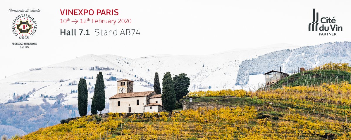 SAVE THE DATE | Dal 10 al 12 Febbraio il Consorzio di Tutela del Conegliano Valdobbiadene Prosecco Superiore sarà a #VinexpoParis, la nuova fiera di Parigi, con uno spazio dedicato alla migliore espressione del mondo Prosecco.
prosecco.it/it/il-coneglia…