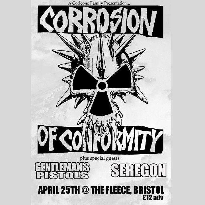 Very sad to read the news that Reed Mullin of Corrosion of Conformity has died. We were fortunate to play with them back in 2012. Reed was the 1st to greet us, larger than life, complimentary and shaking hands. Isn't it great to have moments like that to hold on to? RIP Reed.