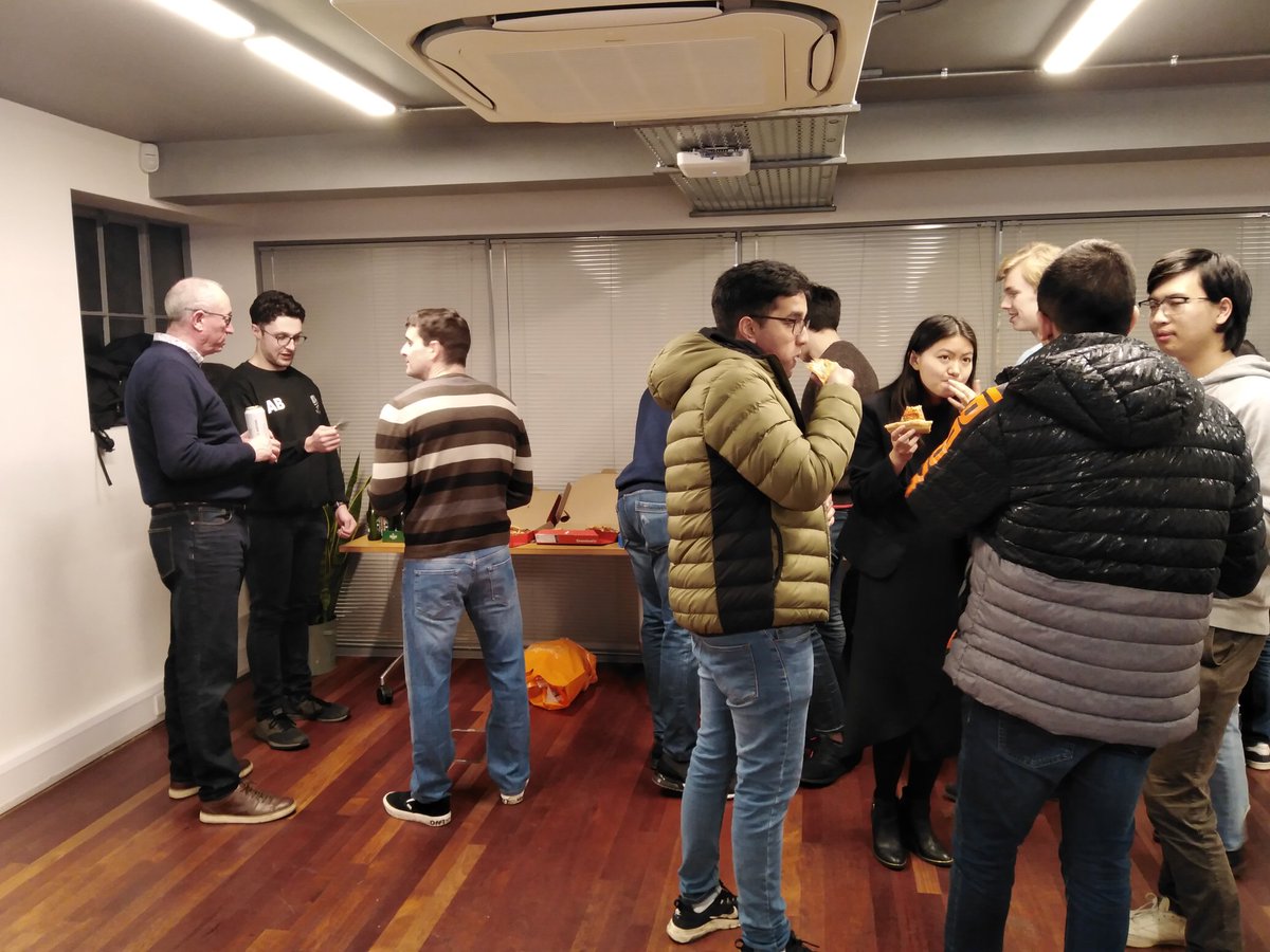 Dconsent1's tweet photo. Great evening at the @oxfoundry for the first @oxfordblocksoc meetup of the year. @futureofbchain https://t.co/mgP2oQf55v