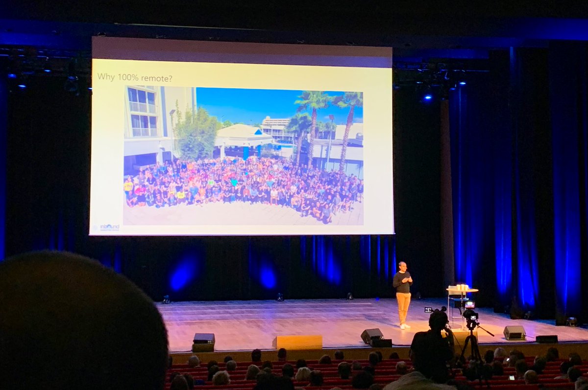 #IMF20 | Inbound Marketing France débute avec <a href="/wadefoster/">Wade Foster</a> de <a href="/zapier/">Zapier</a>, une entreprise qui a choisi le #FullRemote pour ses 300 salariés qui ont la possibilité de travailler n’importe où dans le monde. 🌎

Une histoire d’organisation, de valeurs partagées et de transparence.