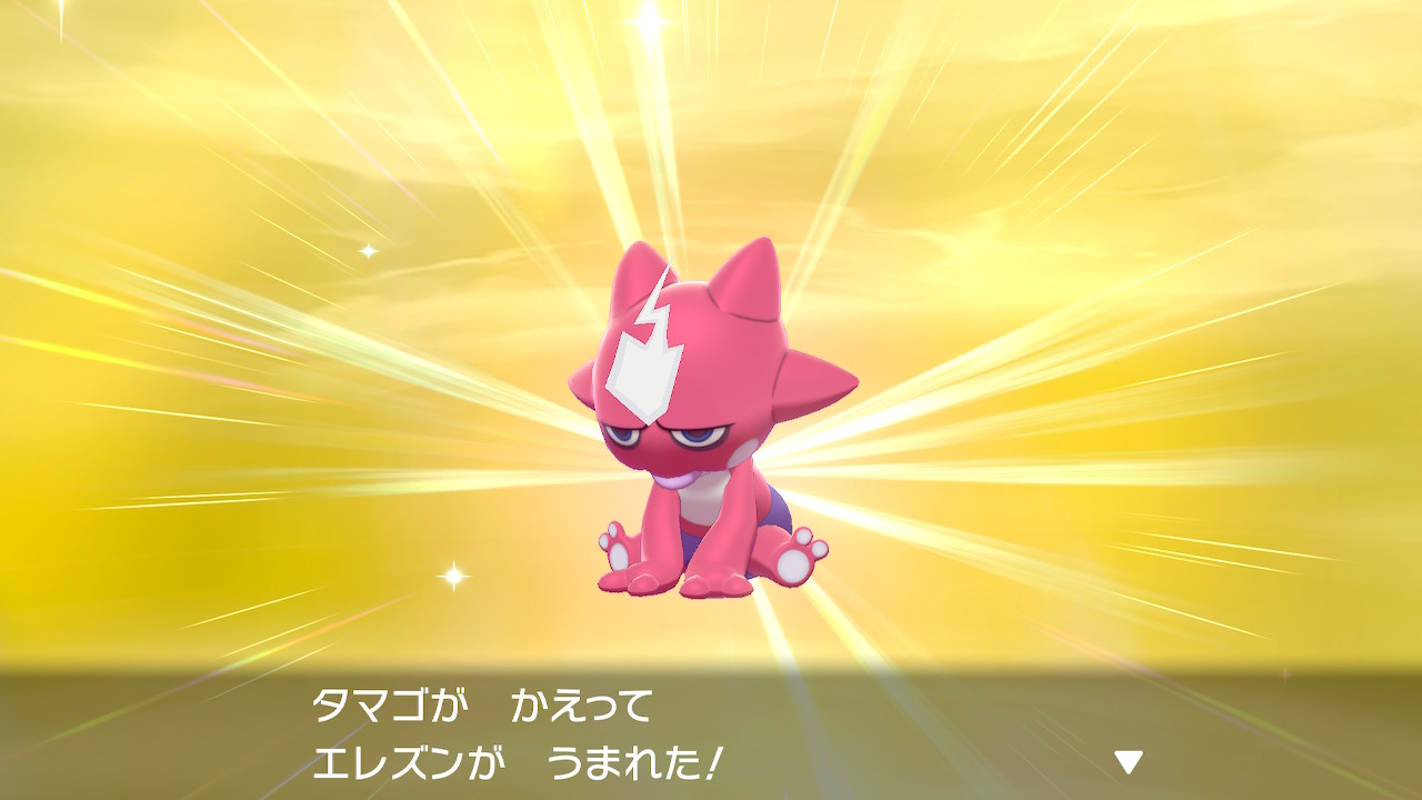 かな 色エレズンちゃん 最近エレズンの高個体もらったからやっと出せた ポケモン剣盾 Nintendoswitch T Co 1ihqiaz50z Twitter かな 色エレズンちゃん 最近エレズンの高個体もらったからやっと出せた ポケモン剣盾 Nintendoswitch T Co 1ihqiaz50z Twitter