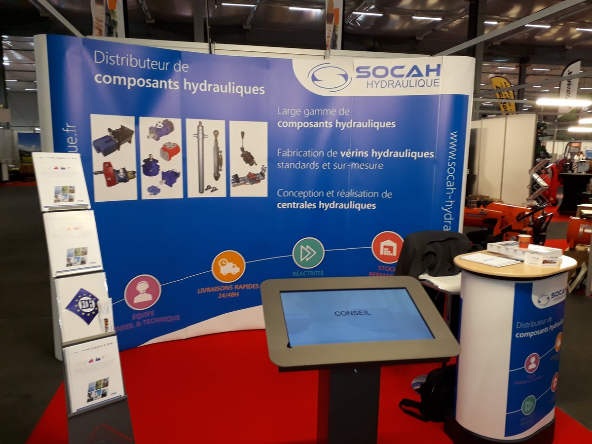 Le salon ALLISCA vient d'ouvrir ses portes !

Venez rencontrer Olivier, notre expert en composants hydrauliques au Parc des expositions de Tours – Hall B

Il vous présentera nos savoir-faire en hydraulique et vous pourrez discuter de vos problématiques pour vos engins agricoles.