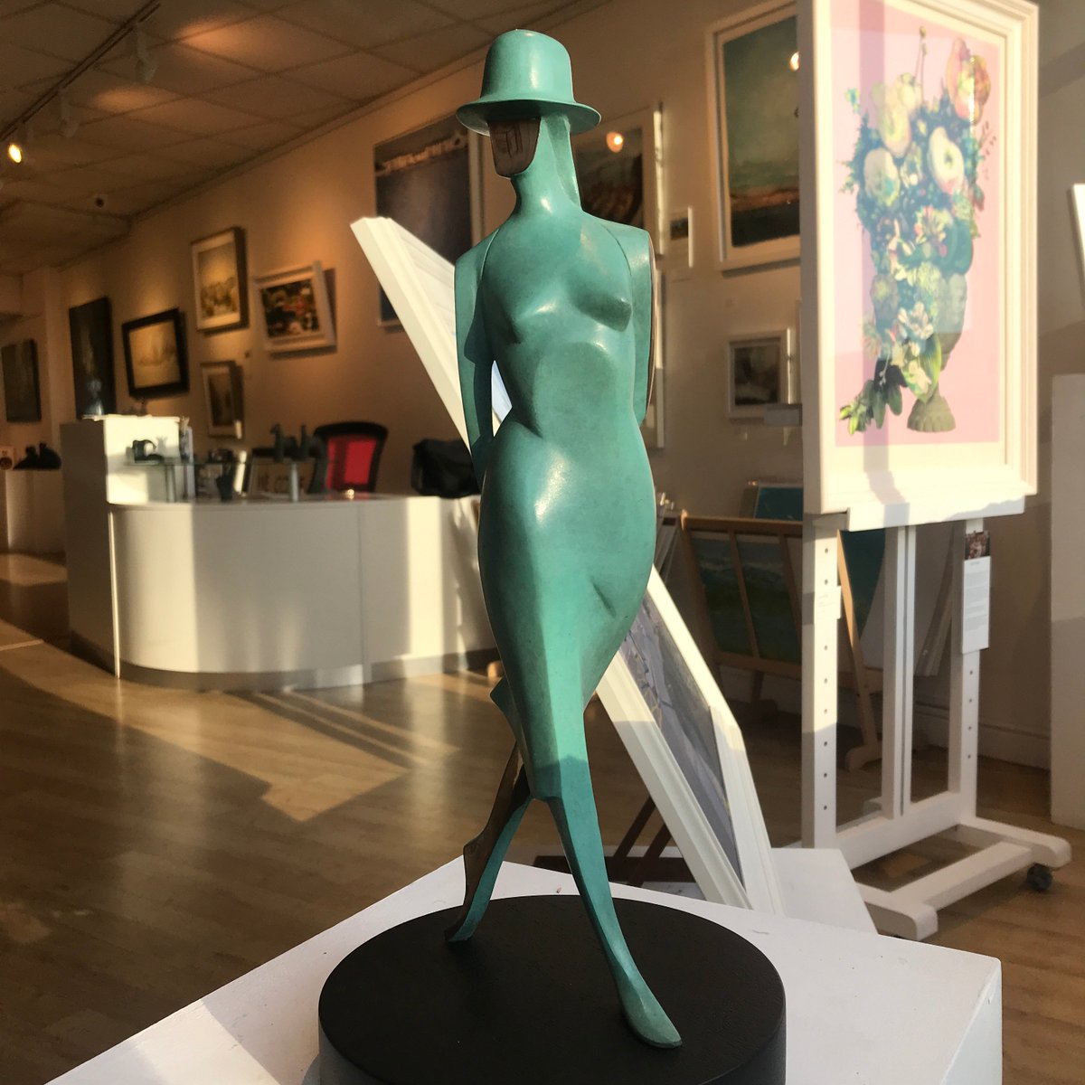 Elegant work from John Huggins. #Bronze #Clifton #Fine #Art