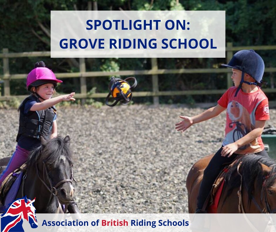 This weeks Riding School spotlight is Grove Riding School. Read all about them - abrs-info.org/5047-2/