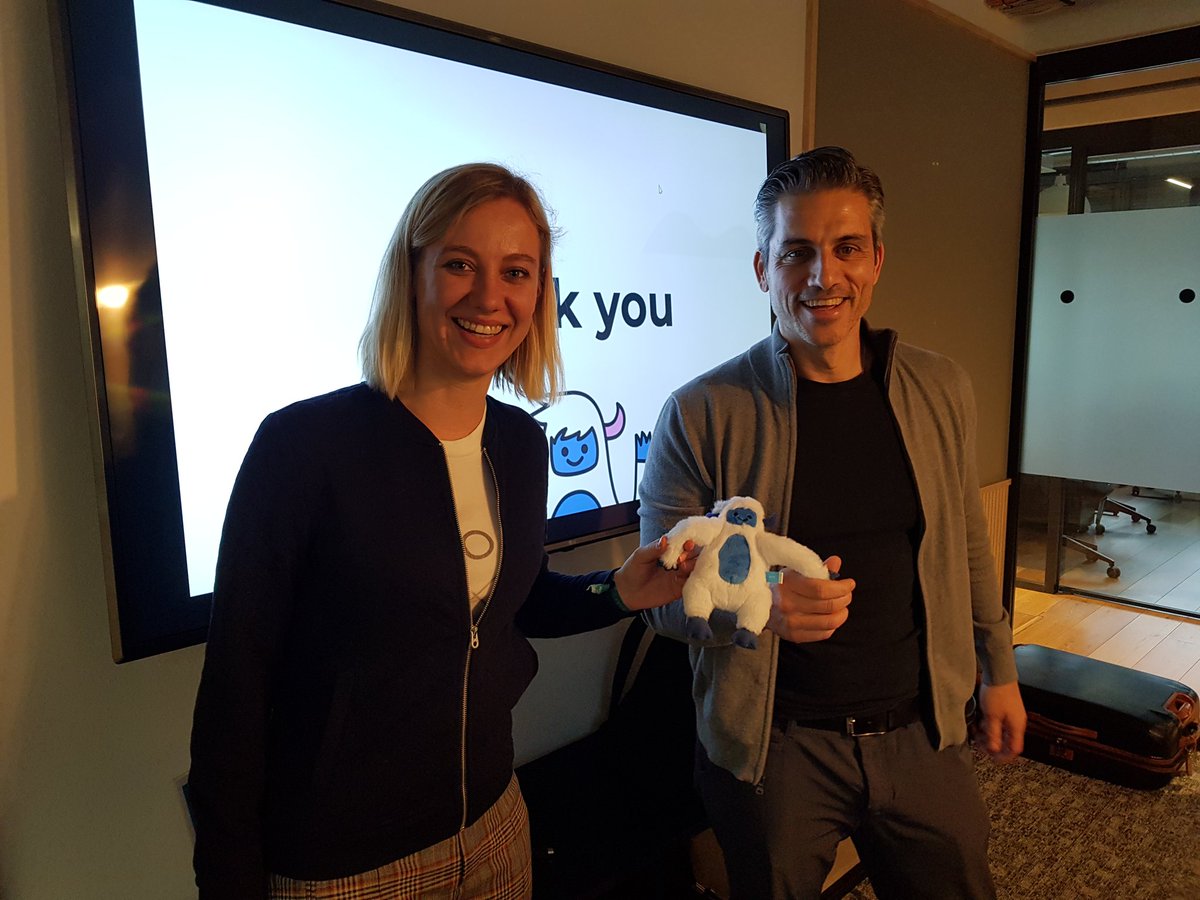 Meeting #Caro from <a href="/12min_me/">12min.me</a> at the <a href="/asana/">asana</a> workshop in #Hamburg

#WorkManagement 
#AsanaTogether
#12min