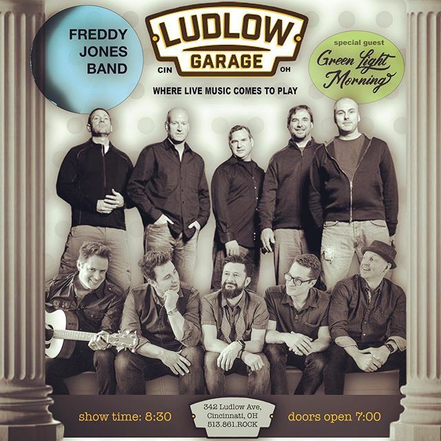 Excited to support the @freddyjonesbandofficial in Cincinnati, Ohio <a href="/theludlowgarage/">The Ludlow Garage</a> on Thursday, January 30! Tickets still available - <a href="/ticketmaster/">Ticketmaster</a> •
•
“Freddy Jones Band is one of America’s premiere roots rock bands (and no, none of the members ar… ift.tt/37Dylws