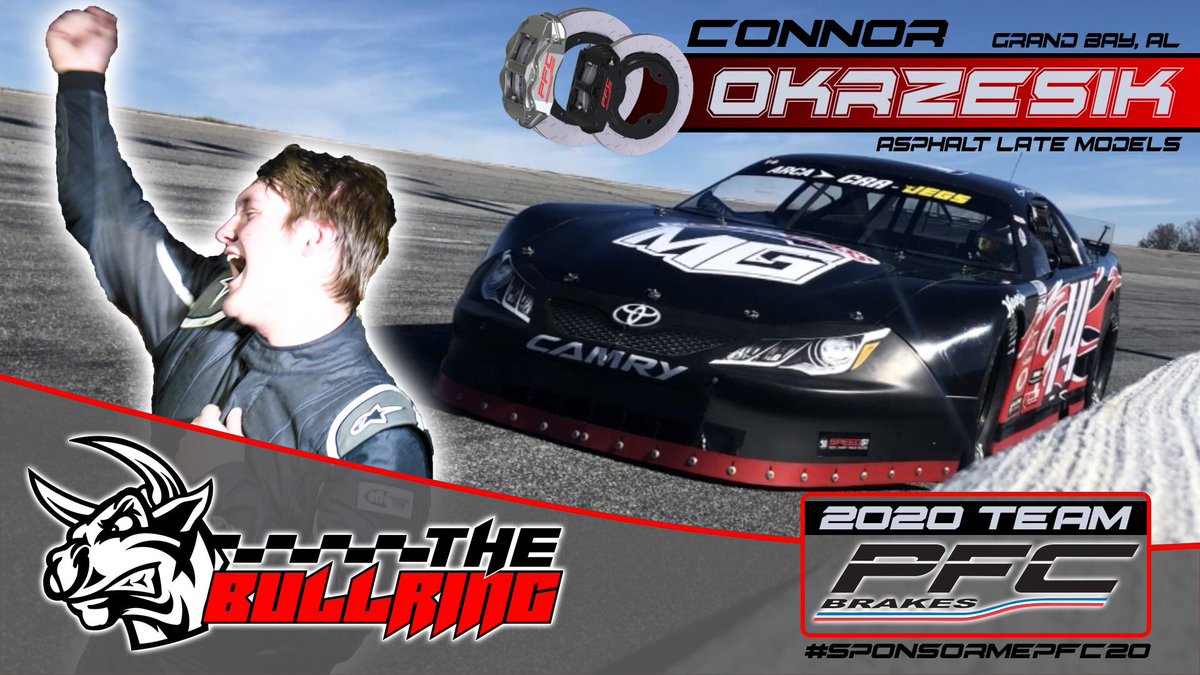 The 2019 #SpeedFest winner, <a href="/connorokrzesik/">Connor Okrzesik #14</a> is the newest member of <a href="/PFCbrakes/">PFC</a> 

Like to congratulate <a href="/connorokrzesik/">Connor Okrzesik #14</a> on becoming the newest member of #TeamPFC. 

Watch LIVE 💻📺 - speed51.com/thebullring/