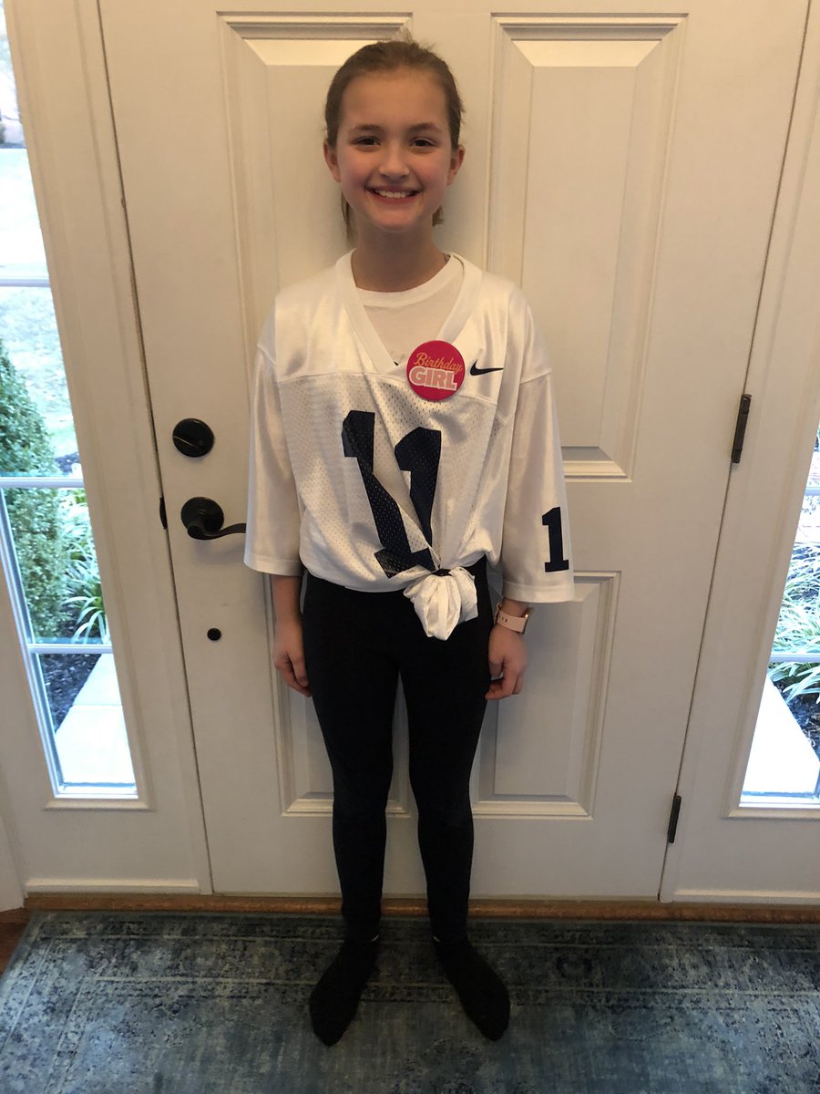Jon Lear (@jonrlear) on Twitter photo My daughter turned 11 years old today and asked to borrow my jersey to wear to school. ❤️☝🏻🔵⚪️😂Happy Birthday Addison! #LBU #WeAre <a href="/Micah_Parsons11/">Micah_paraons_11</a> <a href="/LaVarArrington/">LaVar Leap Arrington</a> My daughter turned 11 years old today and asked to borrow my jersey to wear to school. ❤️☝🏻🔵⚪️😂Happy Birthday Addison! #LBU #WeAre <a href="/Micah_Parsons11/">Micah_paraons_11</a> <a href="/LaVarArrington/">LaVar Leap Arrington</a>