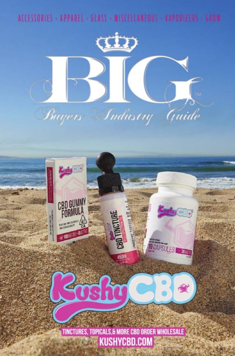 We are pleased to share the latest issue of the industry's most trusted buying guide with you- Buyers Industry Guide - Volume 68. Featuring <a href="/kushycbd/">KushyCBD</a> at the cover of this issue!