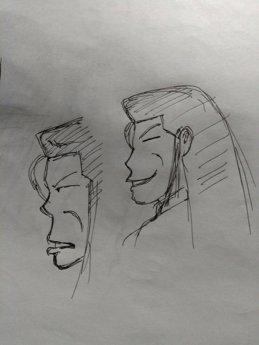 好きな漫画の模写 