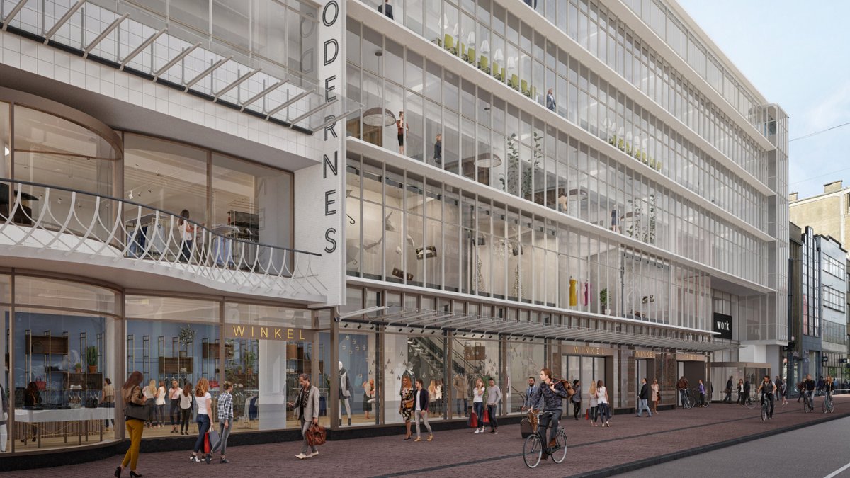jmvandelft's tweet photo. Complete gevel van JM van Delft &amp; zn voor nieuw iconisch pand House Modernes in hartje Utrecht! @Heilijgers | @syntrusvastgoed  | #neoo | #zzdparchitecten | #nieuwegevel | #buitenschil | #staal | #aluminium | #jmvandelftenzn | #gevelbouwerssinds1907 | https://t.co/biGanaxtR4 https://t.co/rEfW5uqDAH