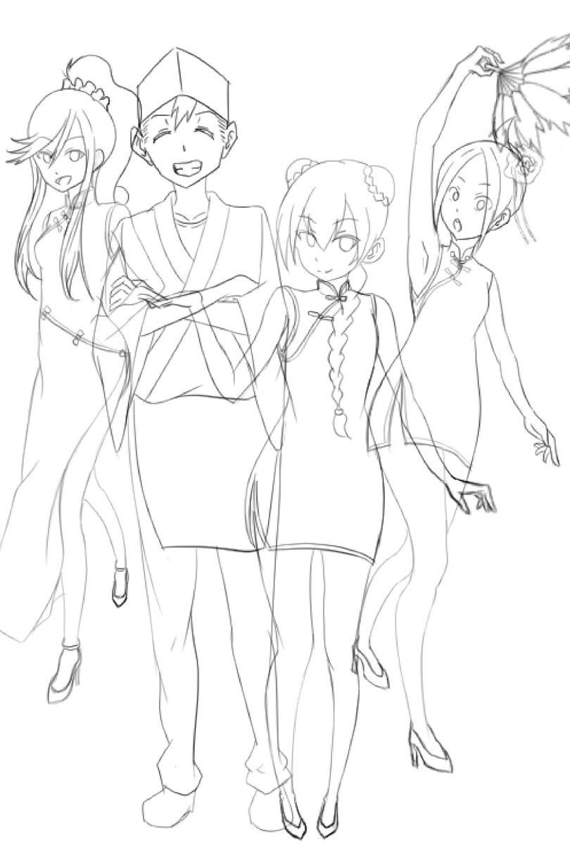 5年前 現在 初めてペンタブで描いた絵が残ってたw 5年も描いてるけどここ1 れんず Skeb募集中の漫画