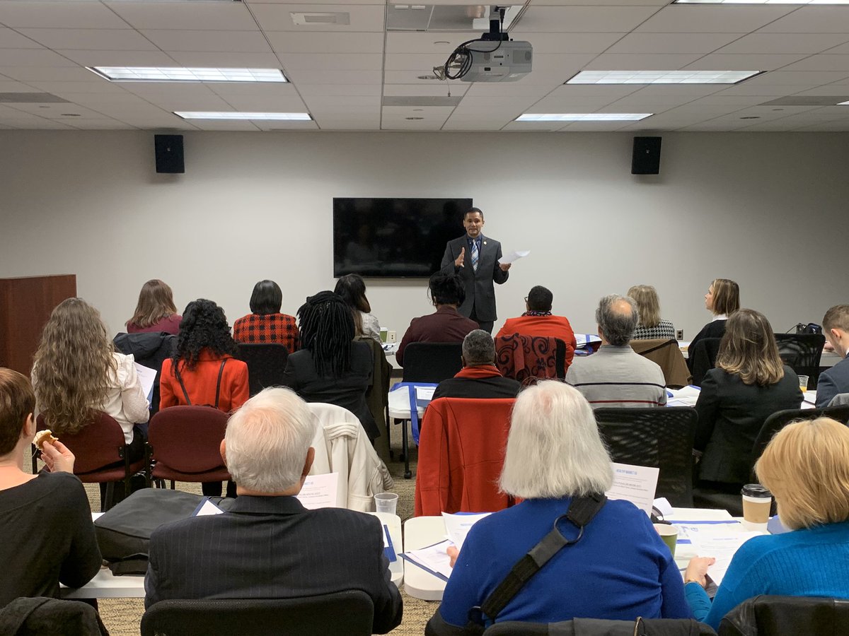 We kicked off our Virgina #lobbyday with an address by Del. <a href="/Sam_Rasoul/">Sam Rasoul 🍉</a>. Virginians need affordable and comprehensive health plans. More to come from <a href="/AmericanHeartVA/">American Heart VA</a>. <a href="/AmHeartAdvocacy/">American Heart Advocacy</a> act.yourethecure.org/0KcEarQ #HealthyMarketVA #DefendPreEx