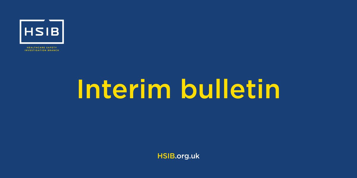 Interim bulletin.
