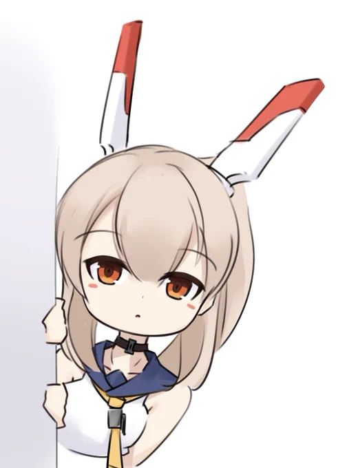 綾波がこっちを見ている 
