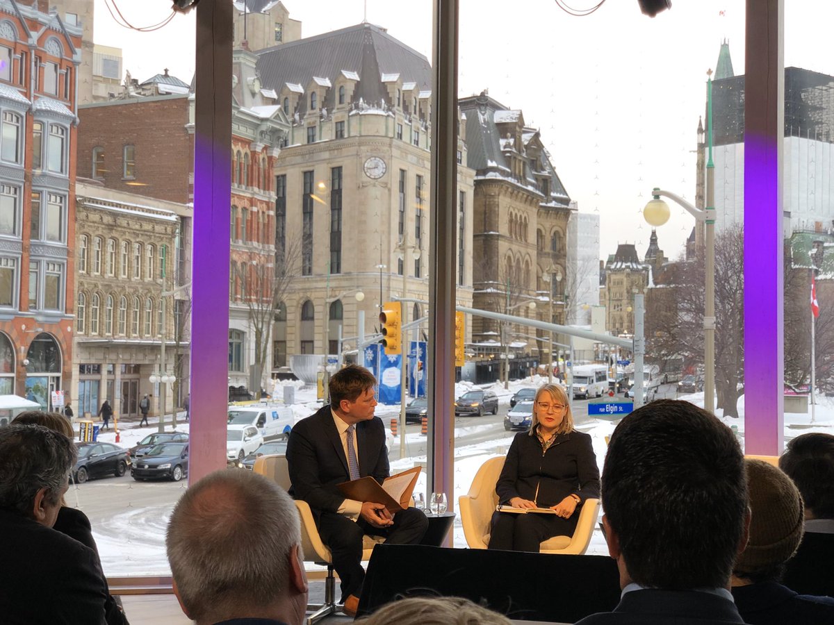 FPAC_APFC's tweet photo. On #BTBClimate this morning, @AnalyticaCeline talks climate change and Canada’s circular economy with @SixthEstateNews’ @AkBeattie 🇨🇦 https://t.co/pae3xxZYqv