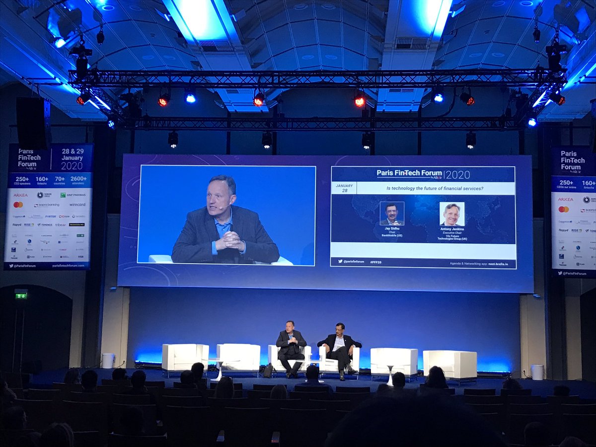 #Digital identity , #Data, #Distribution as the three central concepts in financial services of the future. #PFF20