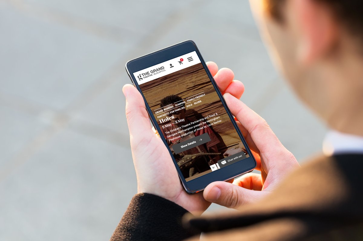 Grand_Theatre's tweet photo. #Blackpool Grand brand-new website is LIVE. Over the next two weeks we’ll be sharing some of the exciting new features with you. But for now, enjoy! Visit https://t.co/HPqniCTRHl #thegrandfactor #thegweb #newwebsite https://t.co/xuUoyPokOO