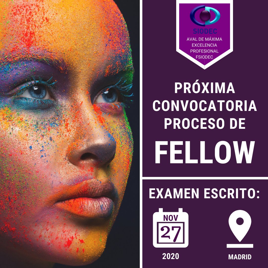 SIODEC's tweet photo. 📅👉🔊✅ Ya puedes reservar en tu agenda la fecha del examen escrito que forma parte del proceso de obtención del aval de máxima excelencia profesional FSIODEC. Será el próximo 27 de noviembre 2020 en el Hotel NH Villa de Coslada. 👉👉https://t.co/TOloAuacUZ https://t.co/aPA8GnZxqg
