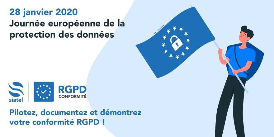 Siatel_France's tweet photo. À l'occasion de la Journée Européenne de la Protection des Données de ce 28 janvier, découvrez #RGPDconformité, une solution complète et efficace pour piloter, produire et collecter tous les éléments de preuve de votre conformité RGPD. 👉 https://t.co/yxFpglyWS8
#JPD2020 #DPO https://t.co/sZInCQR352