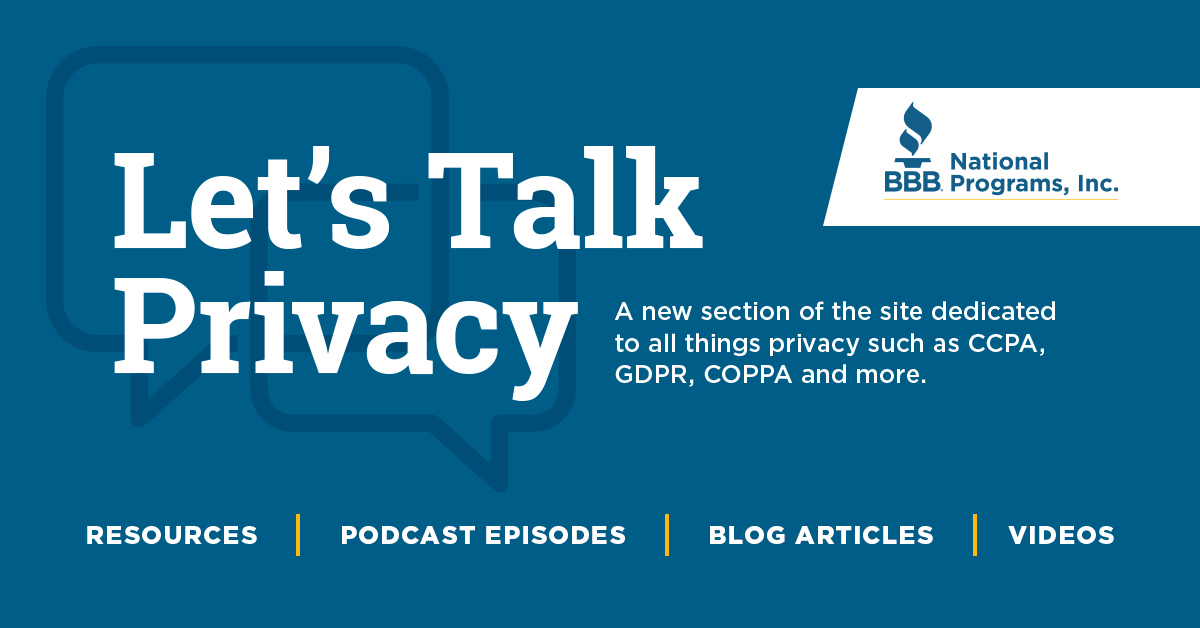 BBB_NtlPrograms's tweet photo. #DataPrivacyDay is here! Visit BBB National Programs' Privacy Initiatives page for privacy-related content.
https://t.co/5C0NIfgvbk
#privacyaware #privacy #privacyday #BBBNPprivacy https://t.co/wHGwrYLmn2