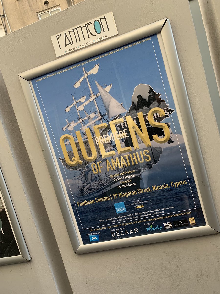 QAmathus's tweet photo. Cyprus you’ve been amazing. Thank you to everyone who came and supported the premiere. Special thanks to the press, media, our sponsors, volunteers and our hosts at the Pantheon Theatre. #queensofamathus https://t.co/IcwhD1pSwb
