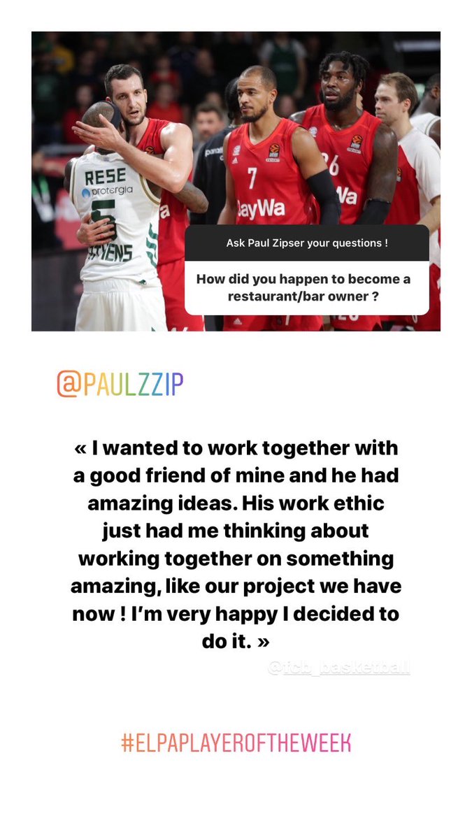 the_ELPA's tweet photo. #AskPaul Our #ELPAPlayeroftheweek @paulzzip answered to your questions π
#ELPlayersbayern https://t.co/It4K6HbESz