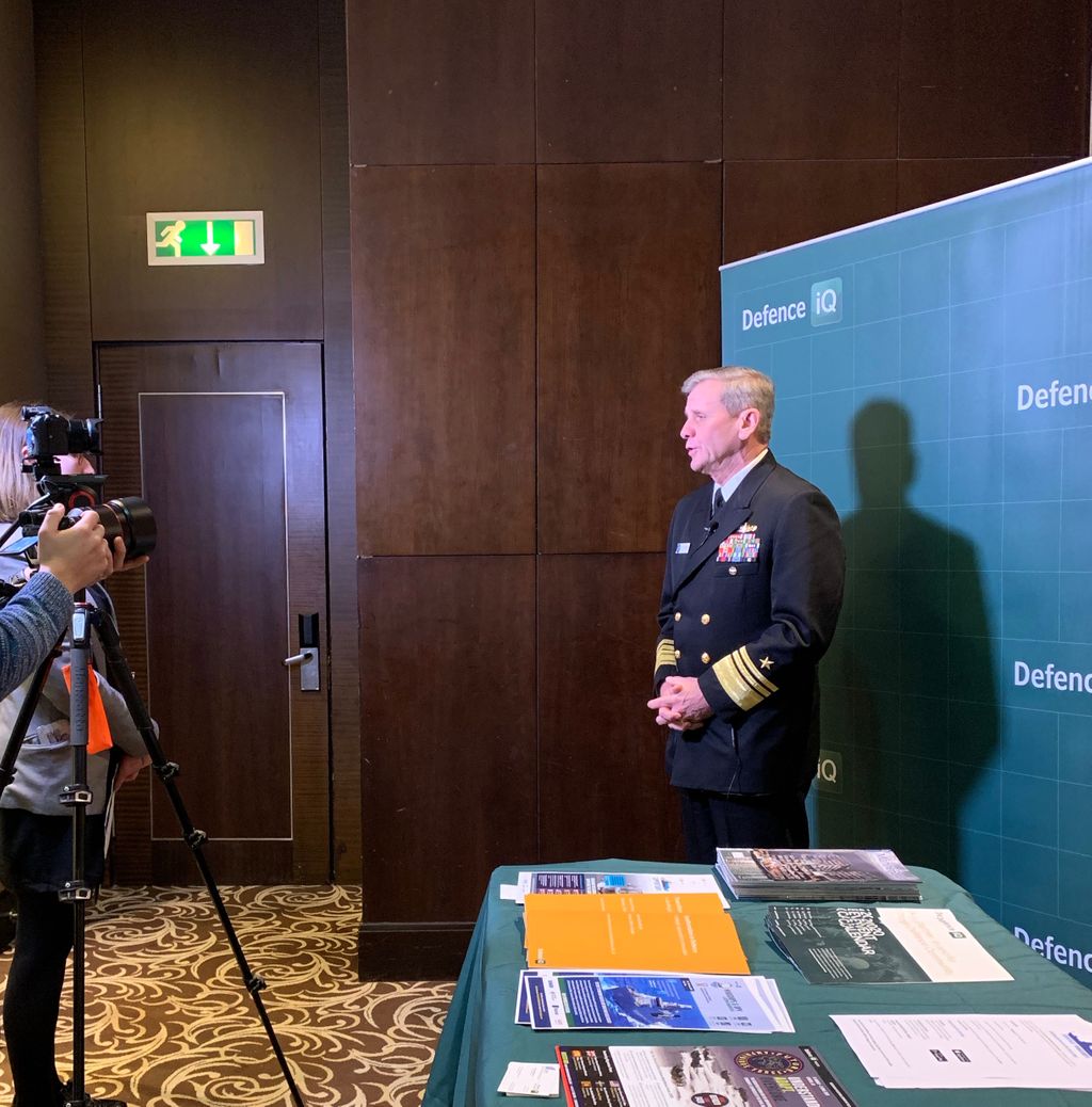 DefenceIQNews's tweet photo. Interview coming soon from Vice Admiral Richard. A Brown, Commander Naval Surface Force, U.S. Pacific Fleet at #surfacewarships https://t.co/JD4Mh2nPfL