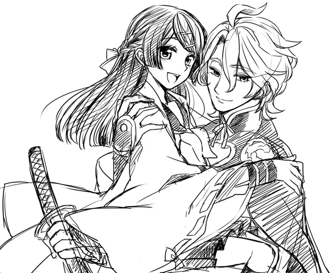 #画力ビフォーアフター

2015← →2019

同じ構図を描いてるので比較しやすい。 