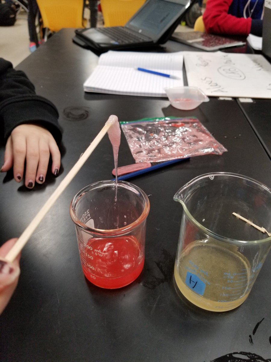 MrsCalkinsBio's tweet photo. Extracted DNA to compare which has more: Strawberries or Bananas! Strawberries are the winner! #IBinquiring #mypbio @grcollegiate https://t.co/UPnpL6dEO0