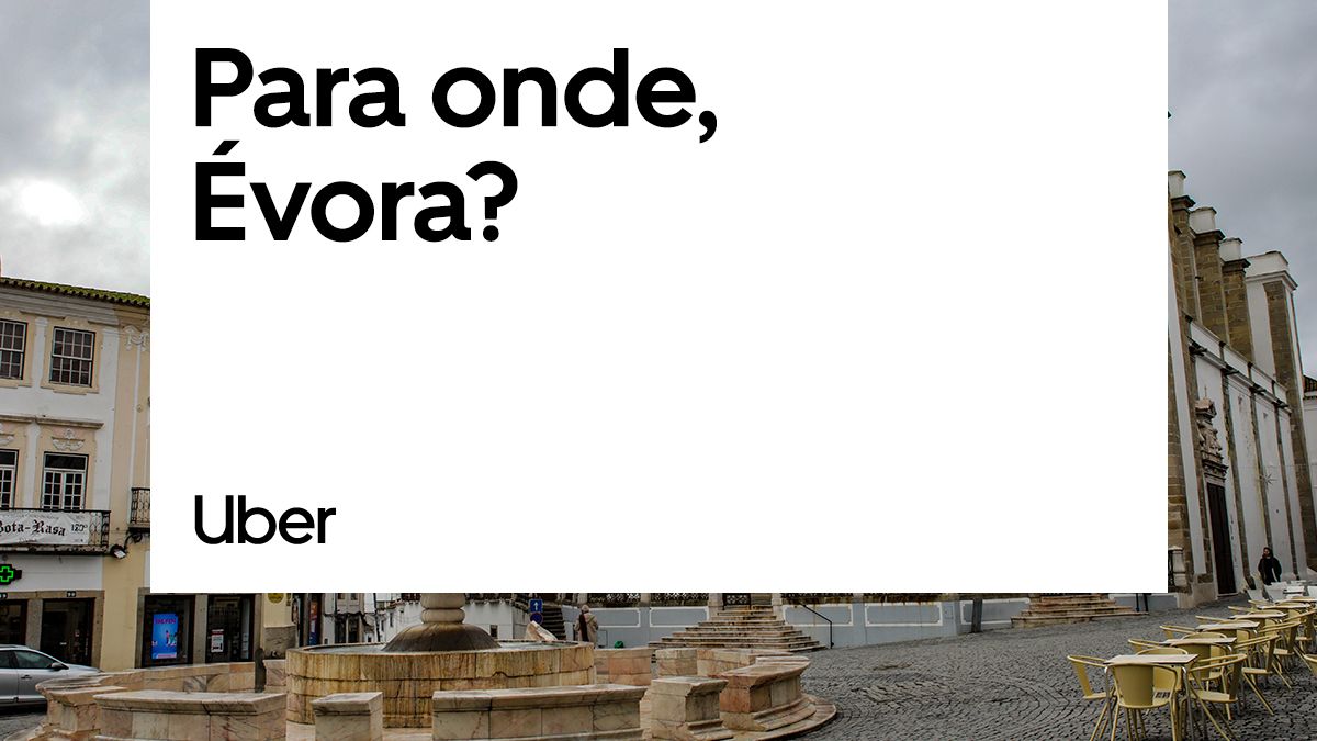 Chegámos, Évora. 

Do Templo de Diana à Capela dos Ossos, da Universidade ao Aqueduto da Água de Prata, queremos descobrir a capital do Alto Alentejo consigo. Saiba mais: t.uber.com/evora