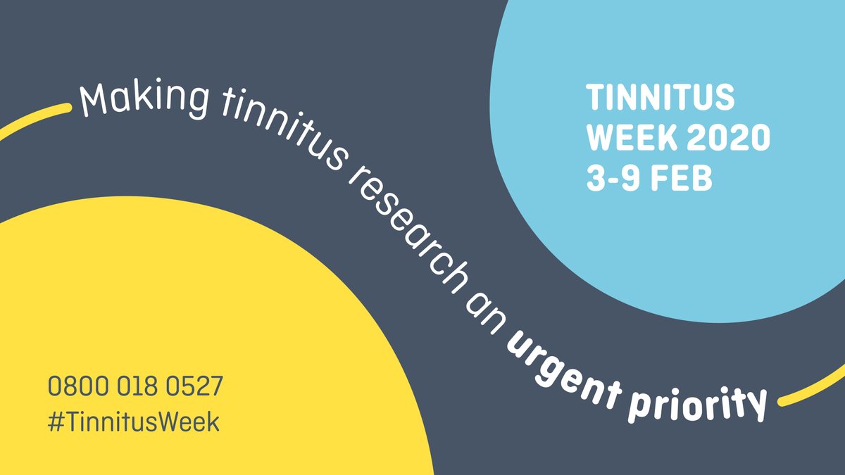 uk_tinnitus's tweet photo. It's #TinnitusWeek next week. We'll be talking about all things research related. We'll be sharing the outcome of the #TinnitusRoundtable and letting you know how you can get involved in making #tinnitus research an urgent priority https://t.co/tx9Ydl8tXo
