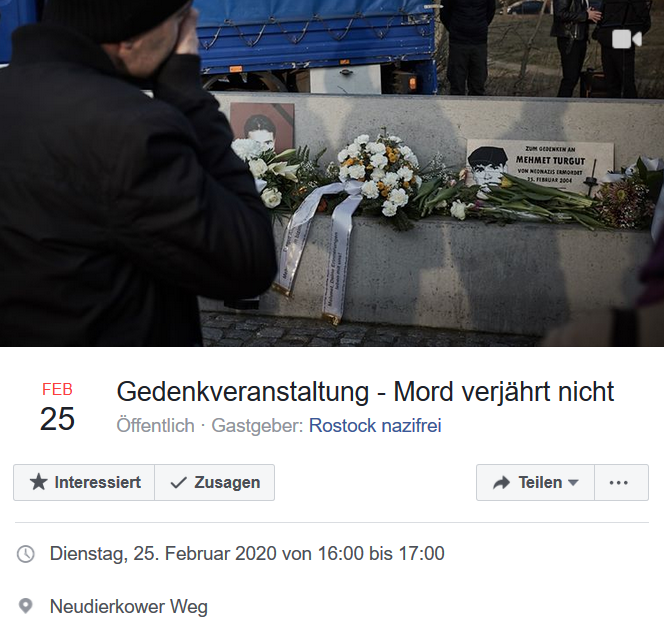 HRONazifrei's tweet photo. Am 25. Februar jährt sich der Mord an #MehmetTurgut zum 16. Mal. Der 25-jährige Kurde wurde 2004 in einem Imbiss von Neonazis des „Nationalsozialistischen Untergrunds“ erschossen. 

Kommt zur Gedenkveranstaltung der Initiative "Mord verjährt nicht". https://t.co/t1GBycOygO #NSU https://t.co/inxdc7q6If