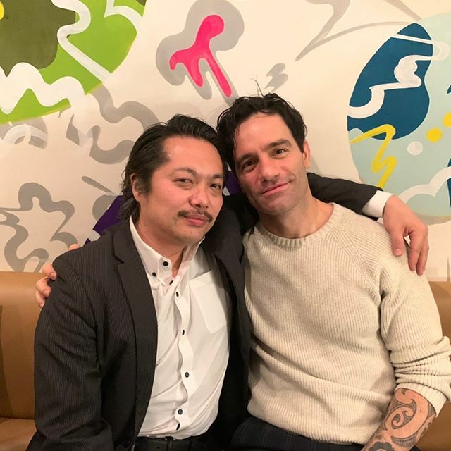 HideyaMasuhara's tweet image. The Chess musical in Osaka
We have done!

ミュージカルチェス
大阪公演は本日千穐楽。
いざ！東京へ！
ラミンとは同い年
スターは凄い
共演できる幸せ
#raminkarimloo #musicalchess #umedageijutsutheater ift.tt/2U2bB5q